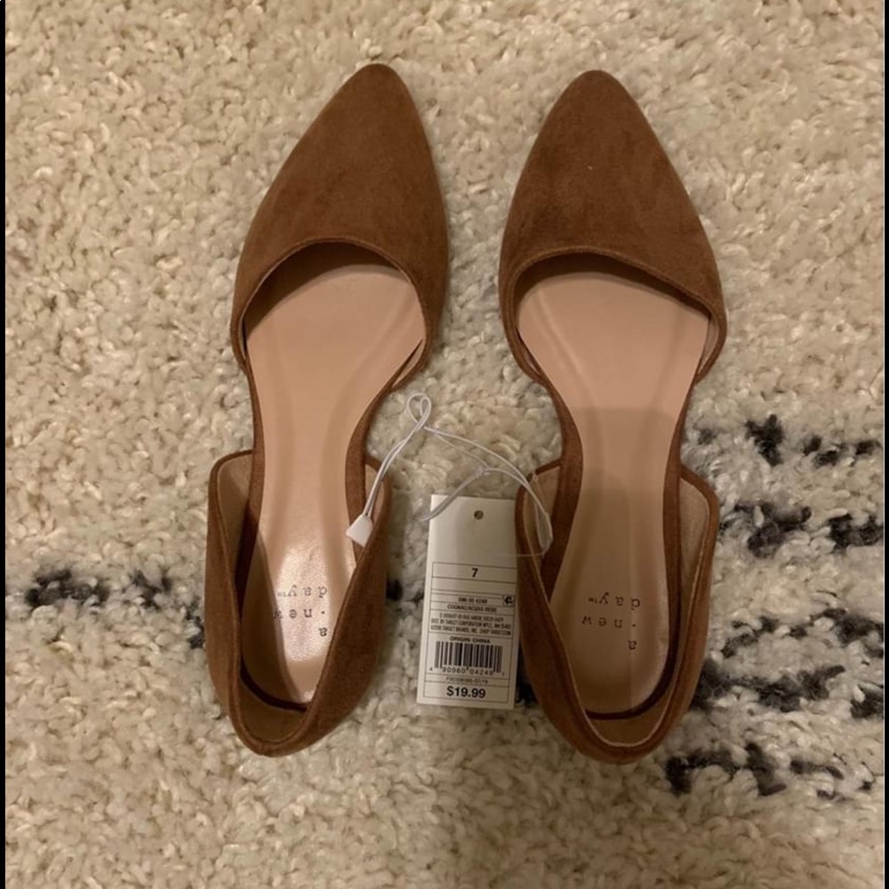 A New Day Brown flats